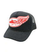 Corteiz Alcatraz Wing Trucker Hat Black/Red/White