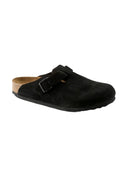 Birkenstock Boston Velour Leather Black