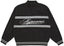 Supreme Script Stripe Half Zip Sweater Black