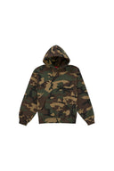 Supreme Satin Applique Hooded Sweatshirt (SS26) Woodland Camo