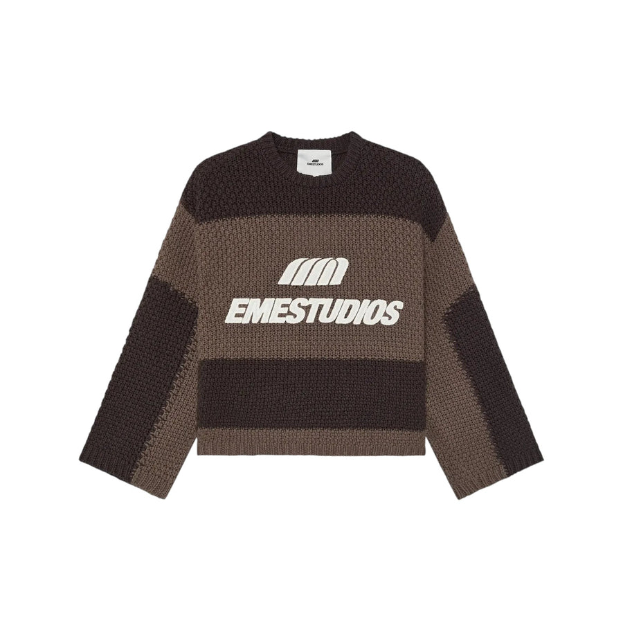 Eme Studios Layr Fawn Knit Sweater