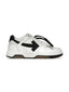 OFF-WHITE Out Of Office OOO 30 MM Low Tops Black White Blue one-kickz