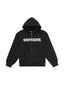 Supreme Collegiate Applique Zip Up Hooded Sweatshirt Black