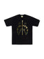 BAPE 1st Camo Separate Shark Tee Black