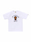 BAPE Baby Milo College Tee White