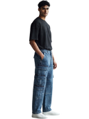 Supreme Martine Rose Denim Cargo Pant Washed Blue