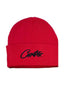Corteiz Allstarz Folded Beanie Red