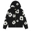 Denim Tears Cotton Wreath Zip Hoodie Black