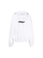 OFF-WHITE Blurr Book Over Hoodie White