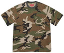 Supreme Cracked Pocket S/S Top Camo Green