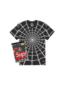Supreme Hanes Spider-Man Tagless Tees Black