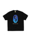 BAPE Line Camo Ape Head Relaxed Fit Tee Black