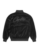 Corteiz VVS Velour Jacket Triple Black