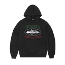 Corteiz OG Alcatraz Italia Hoodie Black