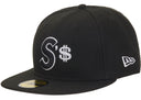 Supreme Money S Logo New Era 59Fifty Fitted Cap Black