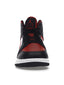 Air Jordan 1 Mid Black Fire Red (GS)