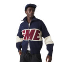 Eme Studios Thrill Navy Zipper KNit