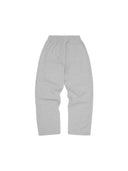 Corteiz Island Puff Print Print Open HEM Sweatpant Heather Grey