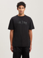 PALM ANGELS CURVED LOGO TEE BLACK