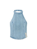 Nude Project Simona Top Light Blue one-kickz