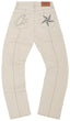 Corteiz C-Star Denim Jeans Natural