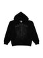 Sp5der OG Web V2 Phantom Zip Up Hoodie Black