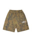 Corteiz Island Puff Print Sweatshort Forest Camo