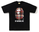 BAPE Check By Bathing Ape Tee Black