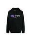 Palm Angels London Sprayed Hoodie Black