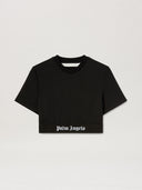 Palm Angels Black Classic Logo Sport Top