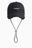 Jacquemus La Casquette Artichaut Fringe Baseball Cap Black