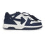 OFF-WHITE Out Of Office "OOO" Low Tops Dark Blue White