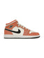 Jordan 1 Mid SE Orange Suede (GS)