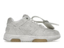 OFF-WHITE Out Of Office OOO Low Tops Vintage Suede Destressed White