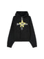 Palm Angels Star Sprayed Hoodie Black/Yellow