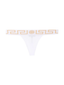 Versace Greca Waistband Thongs White
