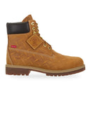 Supreme X Timberland Diamond Plate 6" Premium Waterproof Boot Wheat
