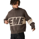 Eme Studios Thrill Falcon Zipper Knit
