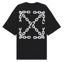 OFF-WHITE Chain Arrow Tee Black