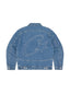 Corteiz C-Star Denim Trucker Jacket Blue