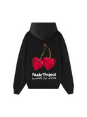 Nude Project Juicy Cherry Hoodie Black