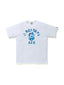BAPE ABC Camo College Tee (SS21) White/Blue