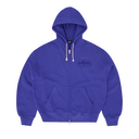 Corteiz Island Knockout Zip Hoodie Indigo Blue