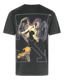 OFF-WHITE Cupid Arrow Skate Logo Tee Vintage Black/White