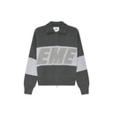 Eme Studios Thrill Grandpa Grey Zipper Knit