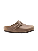 Birkenstock Boston Nubuck Oiled Tabacco Brown