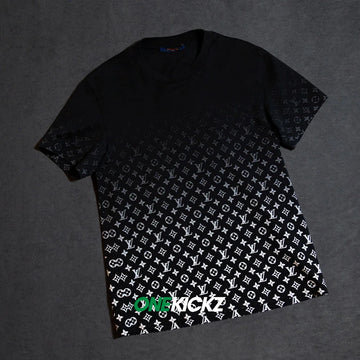 Louis Vuitton Lvse Monogram Gradient T-Shirt Black/White Remeras
