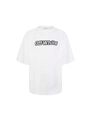 Off-White White Outline Logo Skate T-Shirt