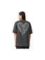 Allsaints Trip Cotton Graphic Washed Black T-Shirt