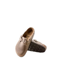 Birkenstock Boston Nubuck Oiled Tabacco Brown